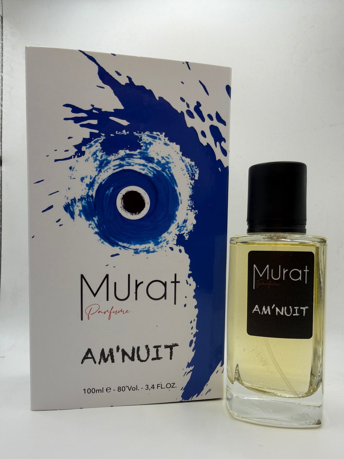 Murat AM'NUIT Profumo Intenso e Sofisticato con Note di Ambra Rosa Floreale Animalico e Talcato 100ml