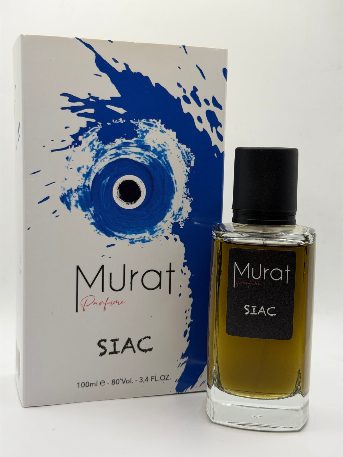 Murat Parfume SIAC - Profumo Unisex con Note di Vaniglia, Cuoio, Ambra, Talc, muschi, Animale, Cofumo, Dolce e Legnoso 100ml