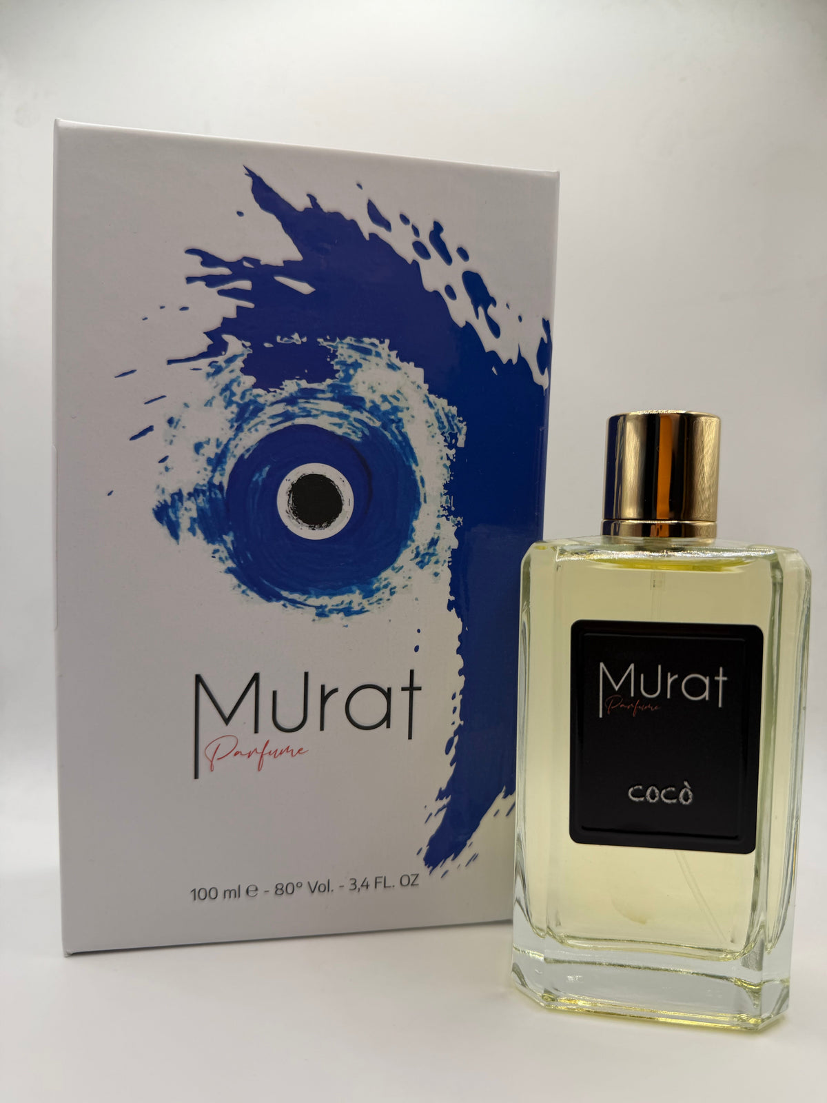 Murat Parfume COCÓ Profumo Agrumato e Legnoso con Patchouli Dolce e Floreale Bianco per Donne 100 ml