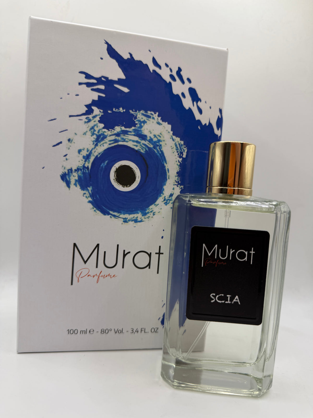 Murat SCIA Profumo da Uomo con Note di Polvere di Cocco Eliotropio Vaniglia del Madagascar e Muschio Bianco 100ml
