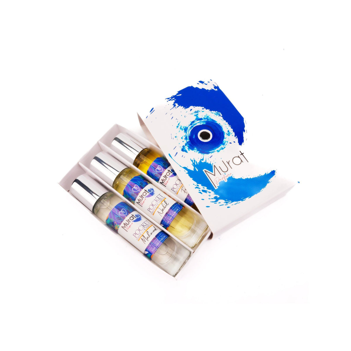Murat SET 3 FRAGRANZE MURAT - 3 Profumi Diversi Formato Compatto Ideale Come Idea Regalo Perfetto Per Ogni Occasione