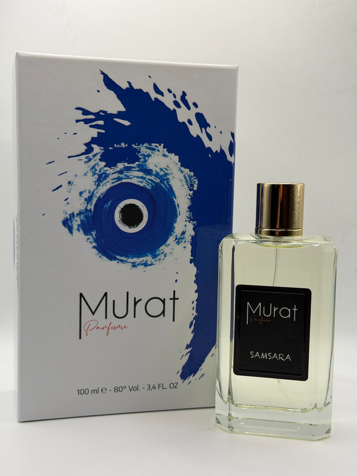 Murat Profumo SAMSARA 100 ml - Profumo con Note di Legno Fiori Giallo Vaniglia Iris Ambra e Violetta