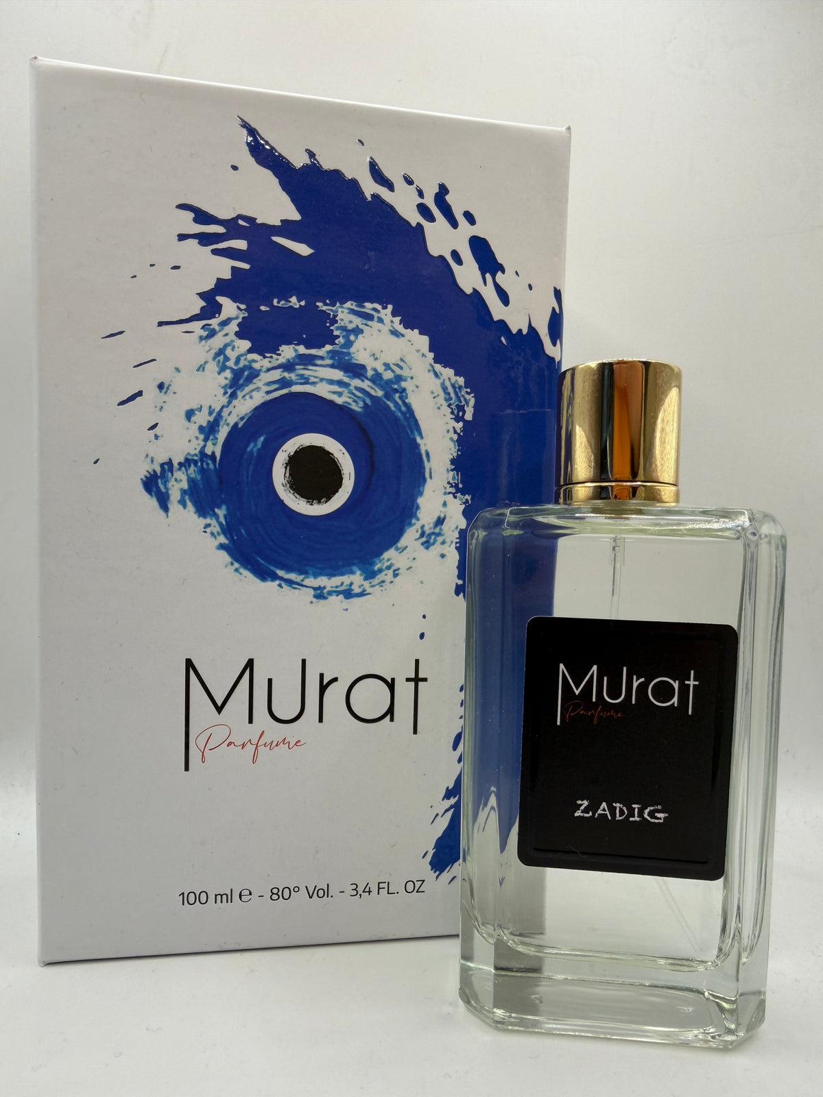 ZADIG Murat Parfume 100 ml - Profumo Caldo Speziato con Note di Ambra e Muschio Leggero
