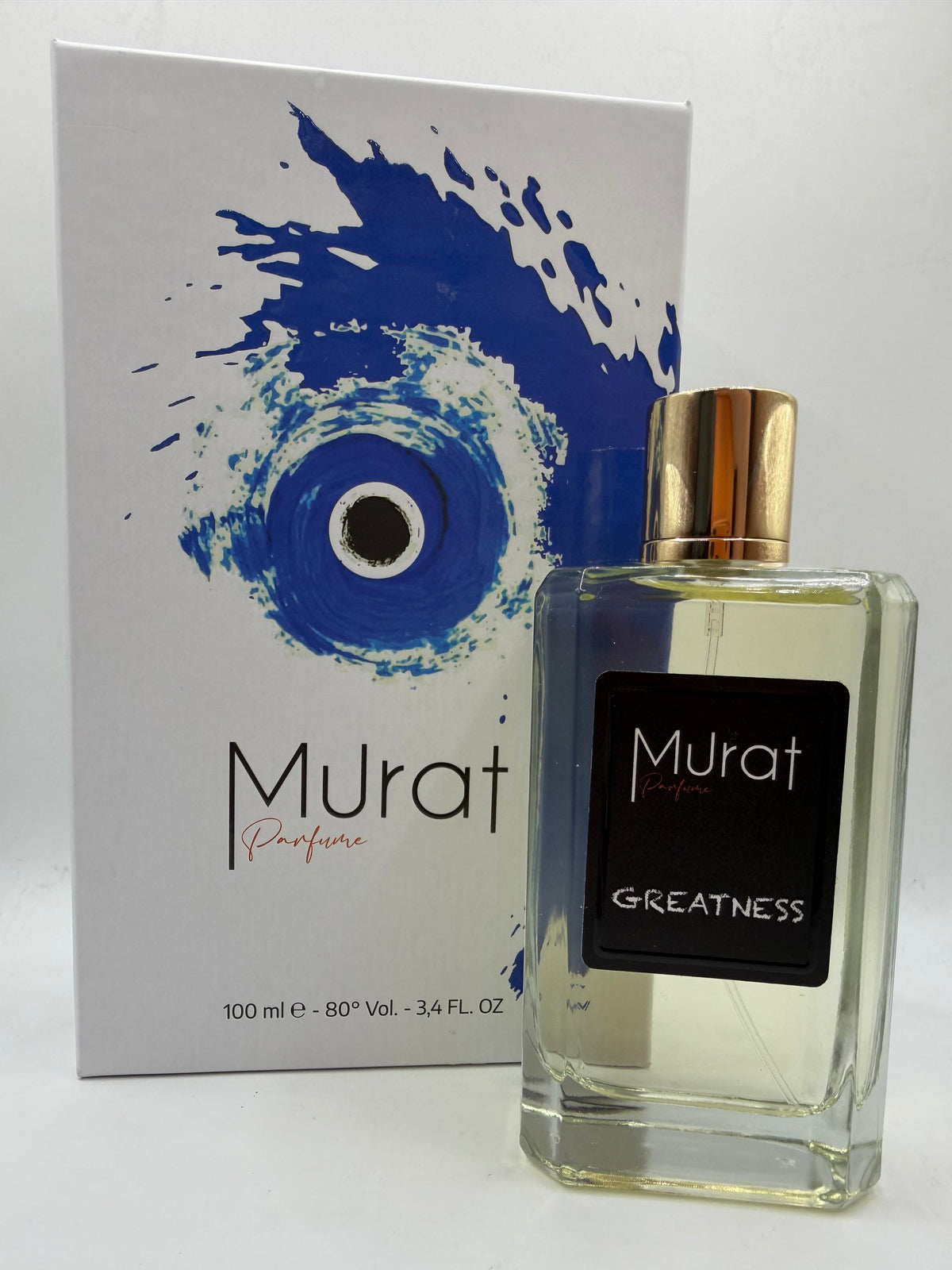 Murat GREATNESS Profumo Unisex con Note di Zafferano Noce Moscata e Lavanda cuore Legno di Agar base Patchouli e Muschio