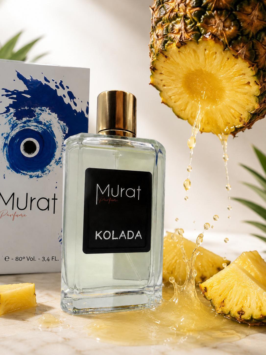 Murat Parfume KOLANDA 100ml - Fragranza Fresca con Note di Ananas per Ogni Giorno - Profumo Estivo e Luminoso - 100ml
